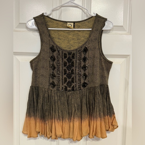 Chic Sleeveless Ombre Tank Top - Picture 1 of 4